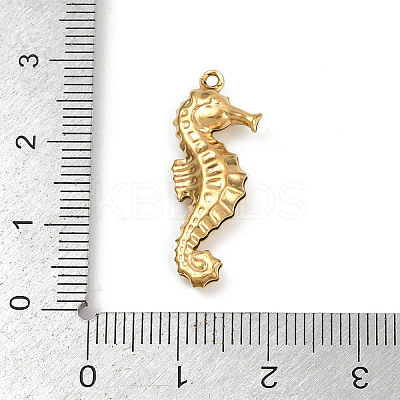Ocean 304 Stainless Steel Pendants STAS-P390-01F-G-1
