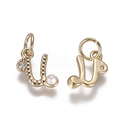 Brass Charms KK-L179-08U-G-1