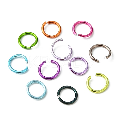 36G 18 Colors Aluminum Wire Open Jump Rings FIND-FS0001-82-1