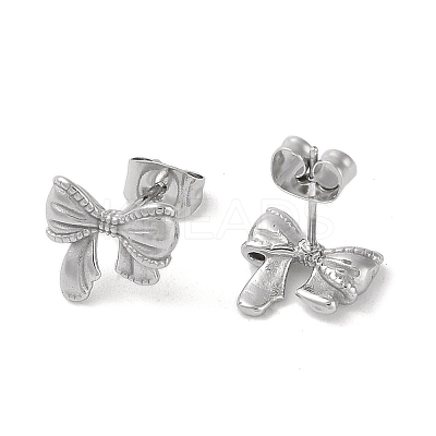 Non-Tarnish 304 Stainless Steel Stud Earrings EJEW-S227-30P-07-1