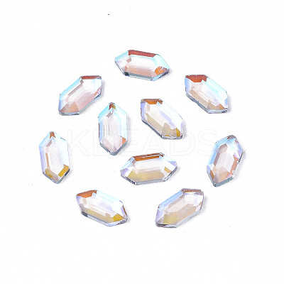 Glass Rhinestone Cabochons MRMJ-N027-018B-1