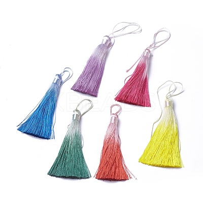 Polyester Tassel Big Pendant Decorations FIND-E018-06M-1