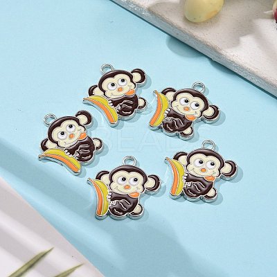 Alloy Enamel Pendants EA5857Y-8-1