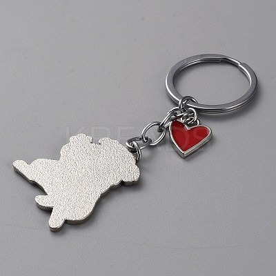 Animal Theme Alloy Keychain KEYC-SZC0007-01C-1