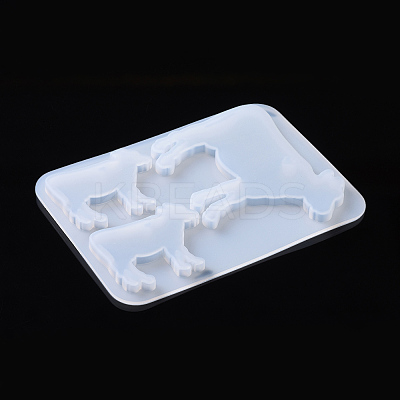 Cattle Pendant Silhouette Silicone Molds DIY-I026-17-1