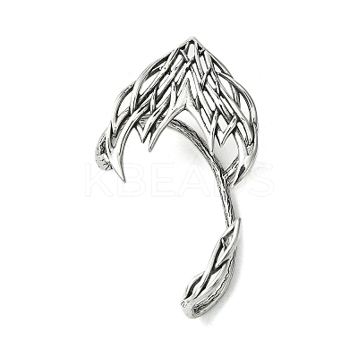 316 Surgical Stainless Steel Cuff Earrings EJEW-E300-05AS-02-1