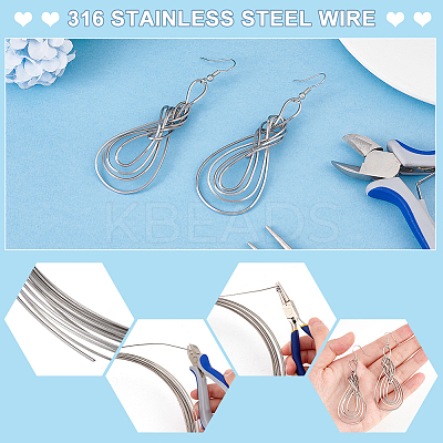 316 Surgical Stainless Steel Wire TWIR-WH0008-01A-P-1