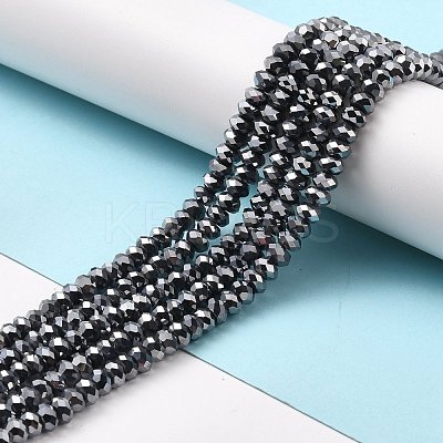 Terahertz Stone Beads Strands G-D461-15-1