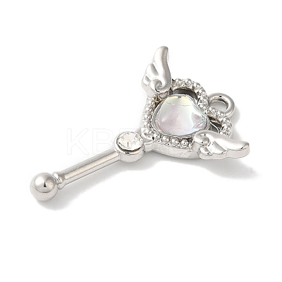 Rack Plating Alloy Pendants FIND-I039-009P-01-1