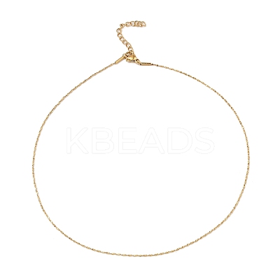 10Pcs PVD Vacuum Plating 304 Stainless Steel Serpentine Chain Necklaces Set NJEW-K254-01G-1