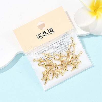 SHEGRACE Brass Star Charms XGR0167G-104G-1