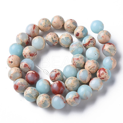 Synthetic Imperial Jasper Beads Strands G-S300-41A-01-1