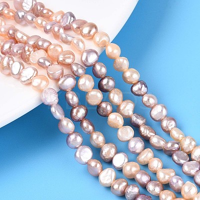 Natural Cultured Freshwater Pearl Beads Strands PEAR-T006-23-1