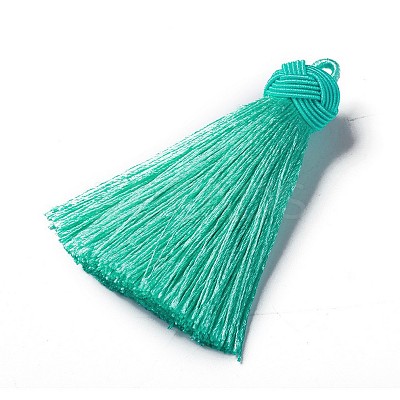 Nylon Tassel Pendants FIND-I009-C12-1