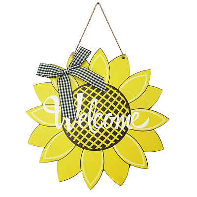 Wooden Pendant Decorations WOOD-CN0001-015-1