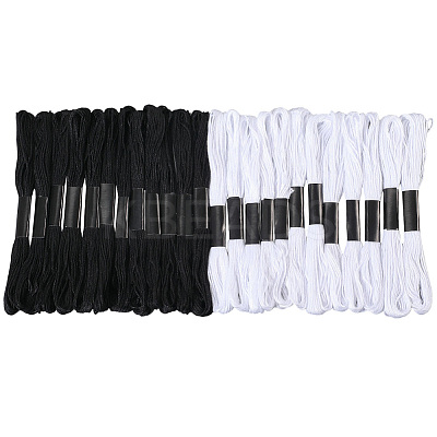 Polyester Embroidery Threads for Cross Stitch SENE-CY0001-07A-1