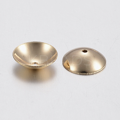 304 Stainless Steel Bead Caps STAS-H436-28-1