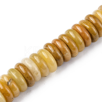 Natural Topaz Jade Beads Strands G-F743-01G-01-1