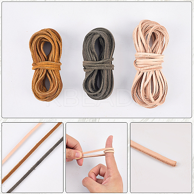 5M Flat Cowhide Leather Cords WL-GF0001-27A-03-1