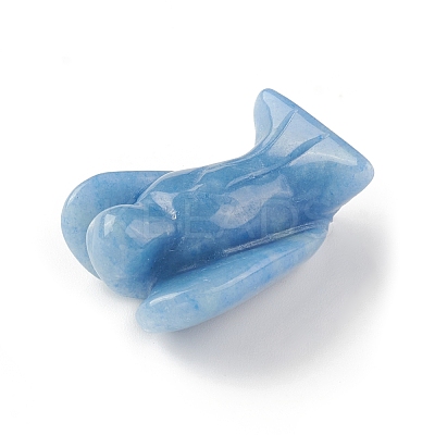 Dyed & Heated Natural Blue Aventurine Figurine Display Decoration G-G864-01A-09-1