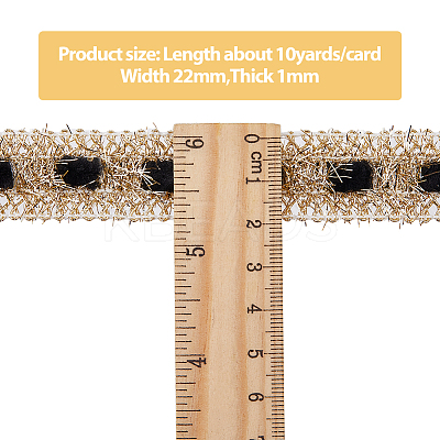 Polyester Braided Ribbons OCOR-WH0070-49-1