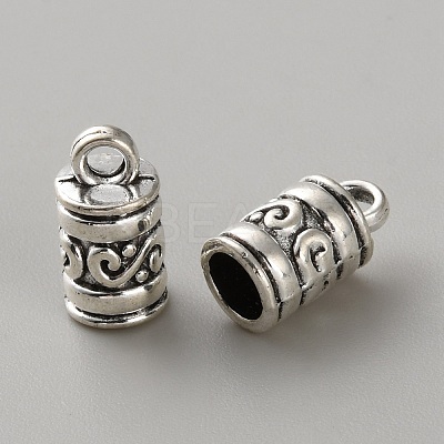 Tibetan Style Alloy Cord Ends FIND-WH20023-031AS-07-1