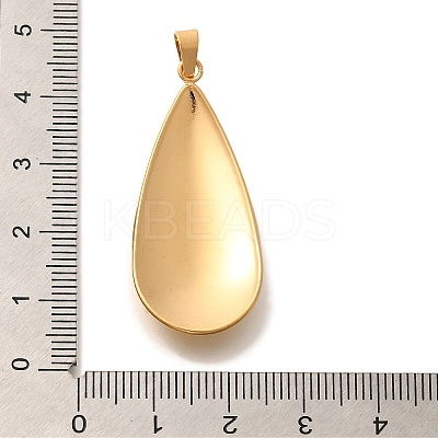 PVD Vacuum Plating 304 Stainless Steel Pendants STAS-U035-33G-03-1