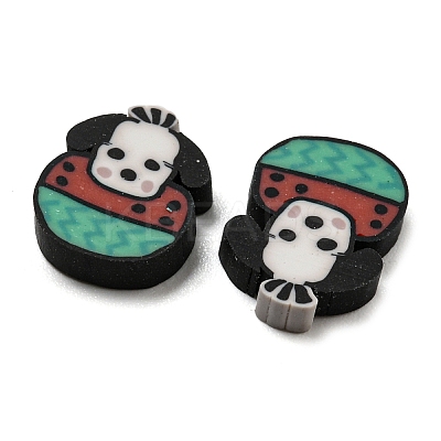 Handmade Polymer Clay Beads CLAY-P003-07B-1