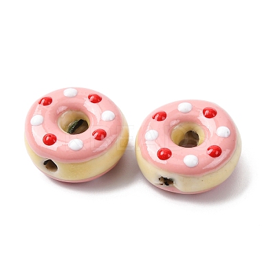 Handmade Porcelain Enamel Beads PORC-K003-09J-1