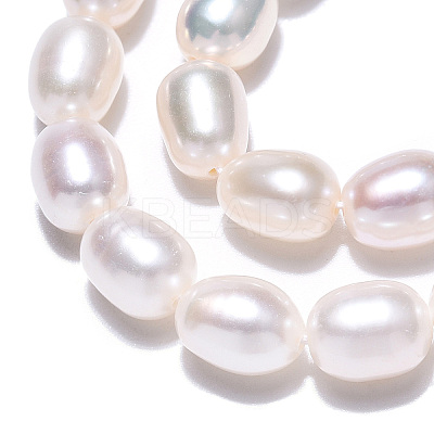 Natural Cultured Freshwater Pearl Beads Strands PEAR-N012-05M-1
