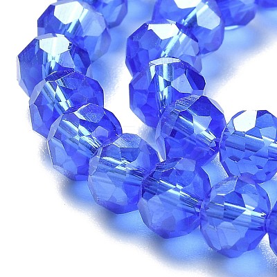 Glass Beads Strands GR8MMY-24L-1