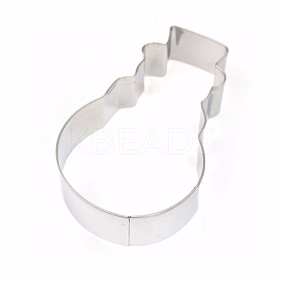 Tarnish Resistant 304 Stainless Steel Christmas Cookie Cutters DIY-E012-63-1