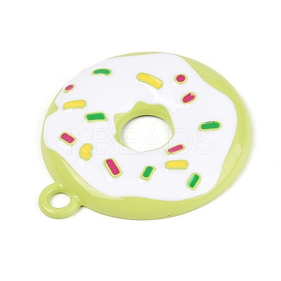 Spray Painted Alloy and Enamel Big Pendants PALLOY-T092-85E-1