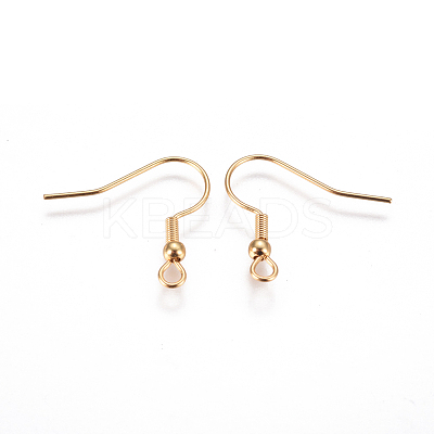 316 Surgical Stainless Steel Earring Hooks STAS-I120-27-G-1