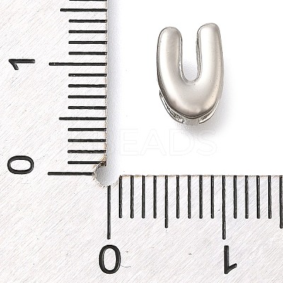 304 Stainless Steel Slide Charms STAS-B075-37P-U-1