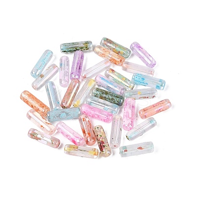 Picasso Transparent Glass Bugle Beads SEED-N010-02A-M-1