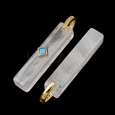 Natural Quartz Crystal Pendants GG-CBA51ED-01G-06-1