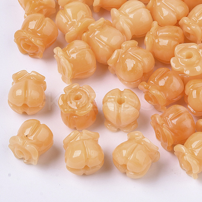 Synthetic Coral Beads CORA-R017-28-A05-1