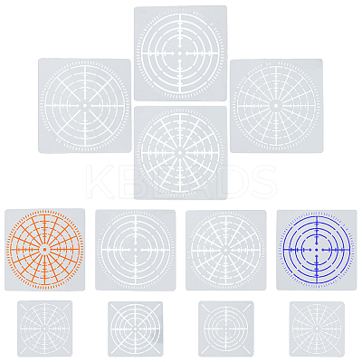 Plastic Drawing Stencil DIY-WH0190-64-1
