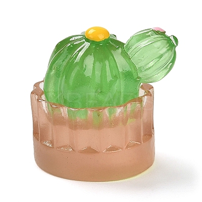 Luminous Resin Ornaments DJEW-K018-01F-1