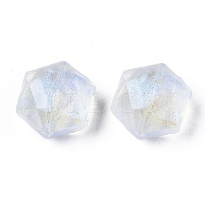 Transparent Acrylic Beads OACR-N008-074-1