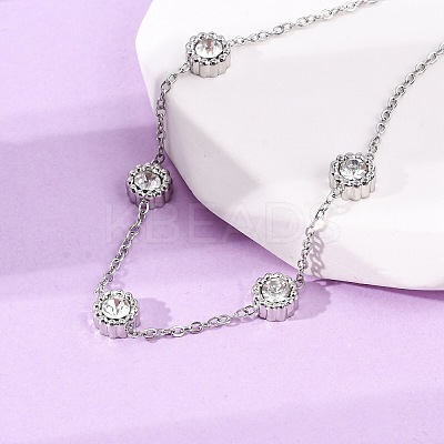 304 Stainless Steel Link Bracelets BJEW-A047-01P-01-1