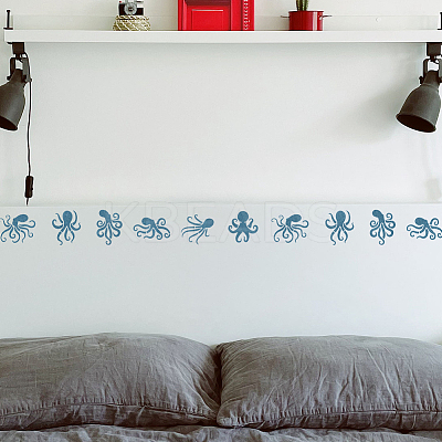 PET Hollow Out Drawing Painting Stencils DIY-WH0693-097-1