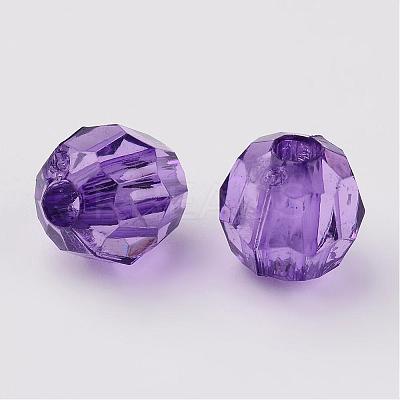 Transparent Acrylic Beads DB8mmC-40-1