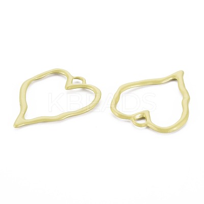 Alloy Open Back Bezel Pendants PALLOY-S121-93-1