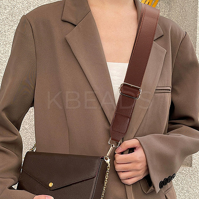 Imitation Leather Adjustable Wide Bag Handles FIND-WH0126-323A-1