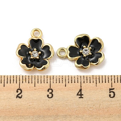 Alloy Enamel Pendants ENAM-D063-01G-07-1