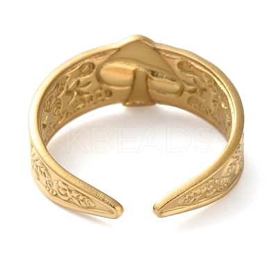 304 Stainless Steel Open Rings RJEW-S393-02B-1