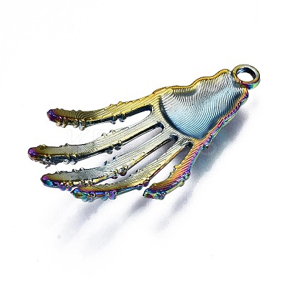 Rainbow Color Alloy Pendants PALLOY-S180-183-NR-1