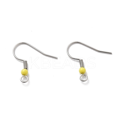 Tarnish Resistant 316 Surgical Stainless Steel Earring Hooks STAS-E044-01P-03-1